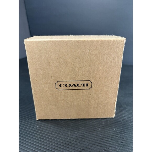 Coach Women\'s Handmade Black Cowhide Leather Belt Size Small 8562 ?? NEW main image 6